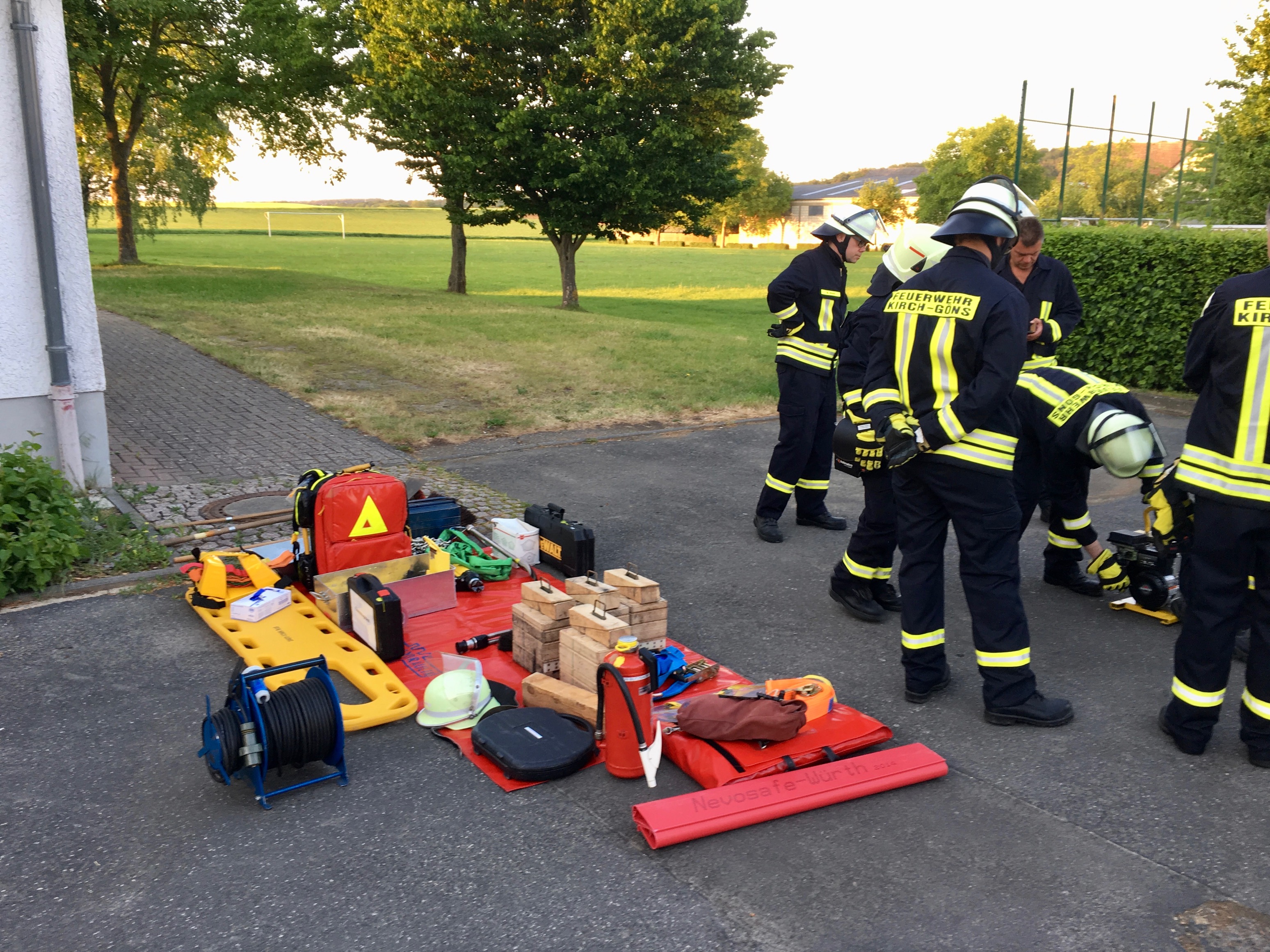 Technische Hilfeleistung Übung – Freiwillige Feuerwehr